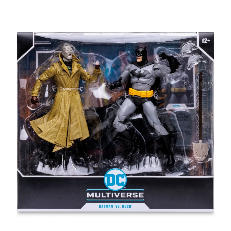 Set Figuras Batman vs. Hush Pack DC Multiverse McFarlane Toys