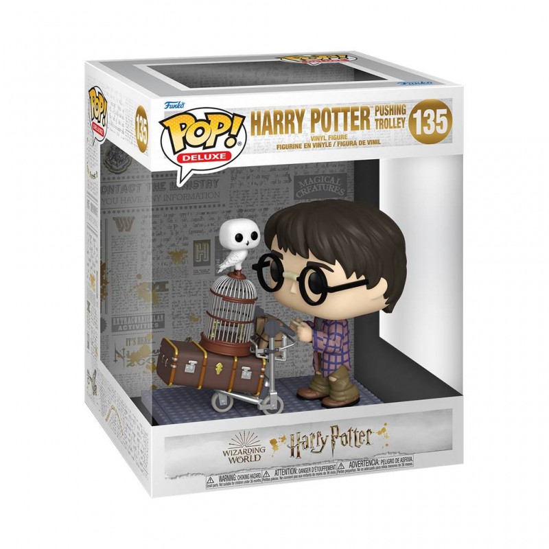 Figura Harry Potter con Trolley POP Funko 135