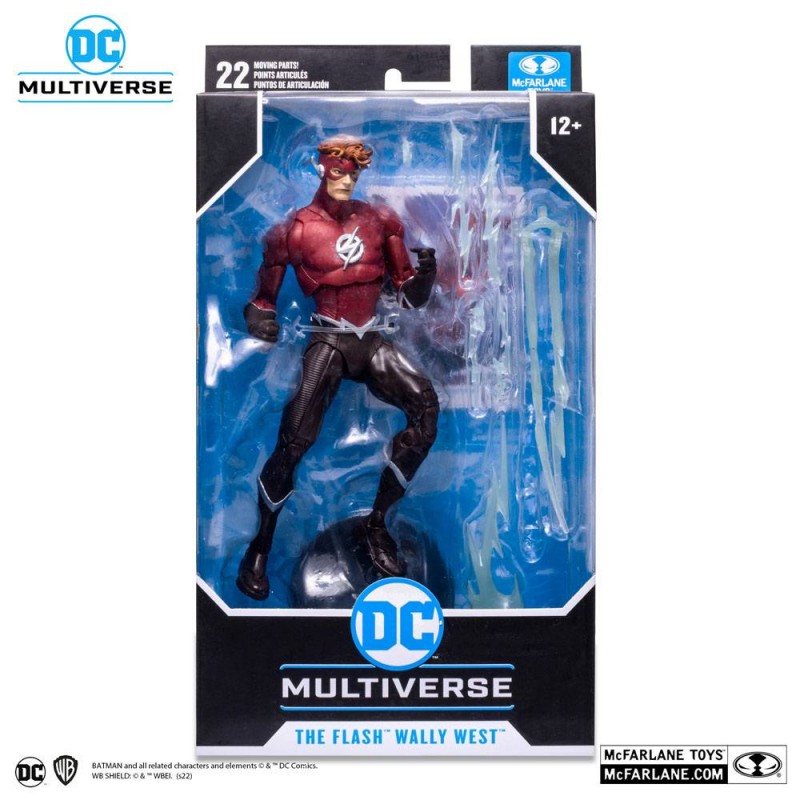 Figura The Flash Wally West  DC Multiverse McFarlane Toys