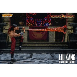 Figura Liu Kang  Mortal Kombat Storm Collectibles escala 1:12