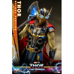 Figura Thor Deluxe Thor Love and Thunder Escala 1/6 Hot Toys