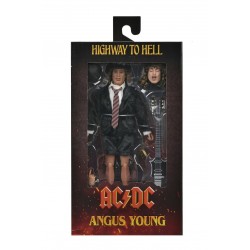 Figura Angus Young AC-DC Con Ropa De Tela Neca
