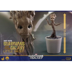 Figura Little Groot Hot Toys Escala 1/4 (Guardianes de la Galaxia)