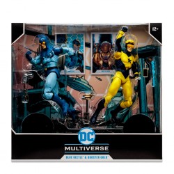 Pack 2 Figuras Blue Beetle y Booster Gold McFarlane Toys