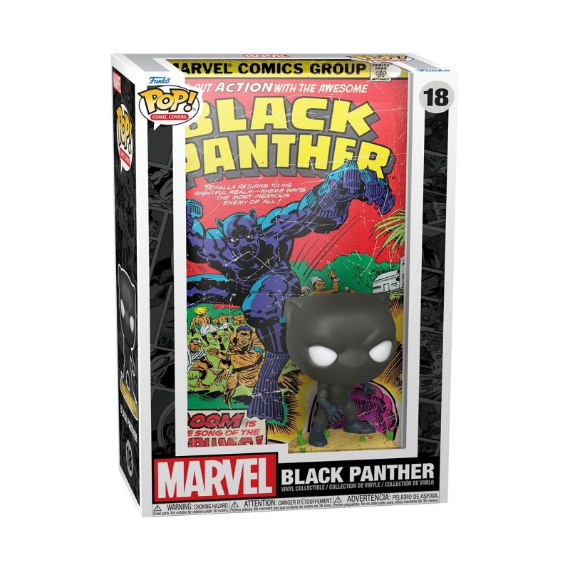 Figura Black Panther Comic Cover POP Funko 18