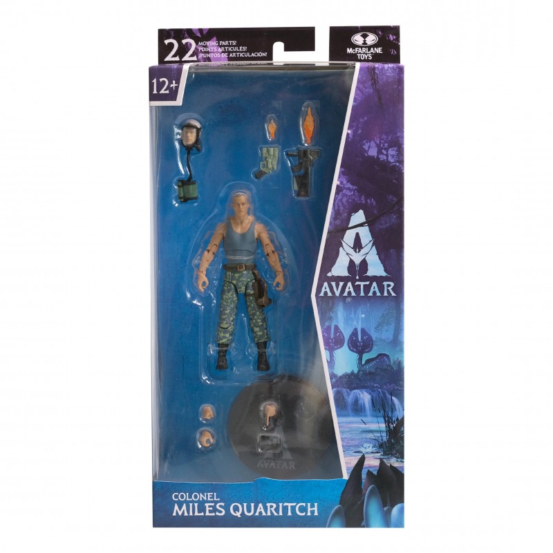 Figura Coronel Miles Quaritch Avatar McFarlane Toys
