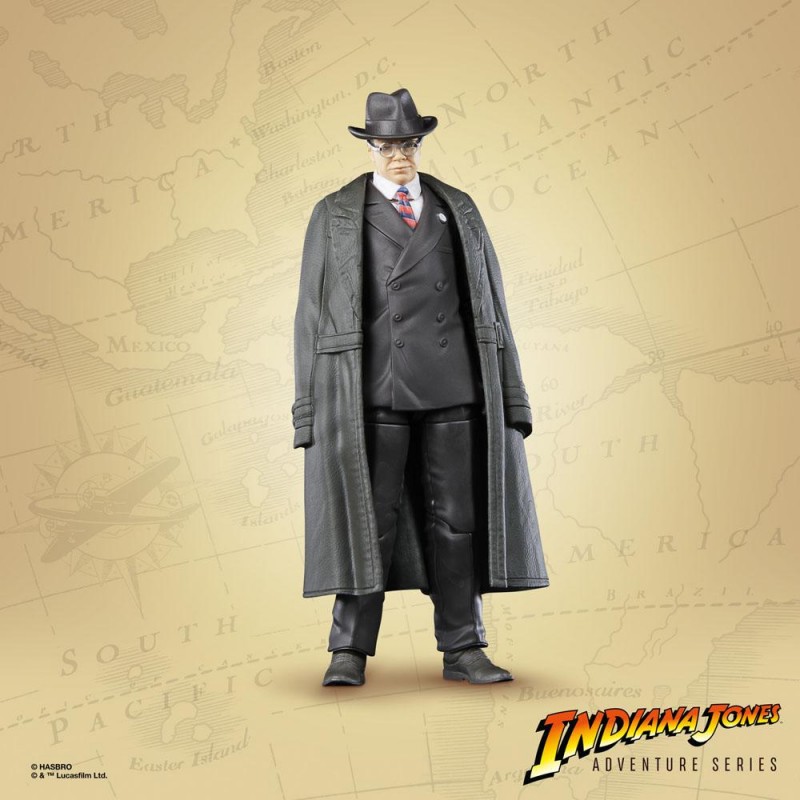 Figura Major Arnold Toht Indiana Jones Adventure Series En Busca Del Arca Perdida Hasbro
