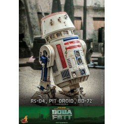 Figuras 1/6 R5-D4, Pit Droid y BD-72 Star Wars The Mandalorian Escala 1/6 Hot Toys