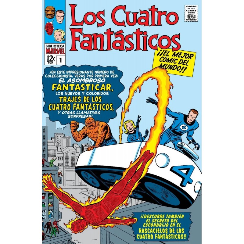 Biblioteca Marvel. Los Cuatro Fantásticos 1. 1961-62