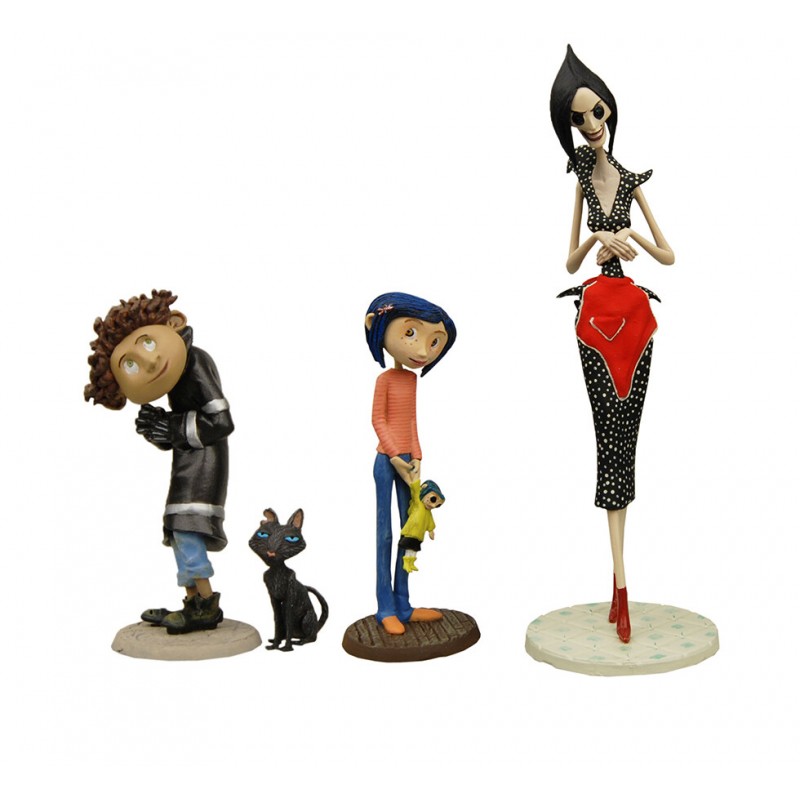 Set de 4 Figuras Coraline Neca