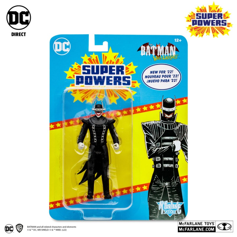 Figura Batman Que Ríe Super Powers McFarlane Toys