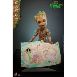 Figura Groot Version I Am Groot Hot Toys