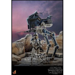 Figura  501st AT-RT y ARF Trooper Star Wars The Clone Wars Escala 1/6 Hot Toys