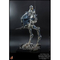 Figura  501st AT-RT y ARF Trooper Star Wars The Clone Wars Escala 1/6 Hot Toys