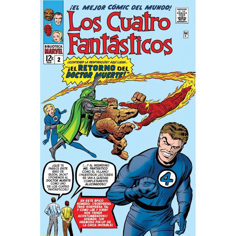 Biblioteca Marvel. Los Cuatro Fantásticos 2. 1962-63