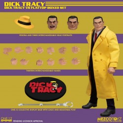 Box Set Dick Tracy vs Flattop One:12 Collective Mezco