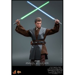 Figura Anakin Skywalker Star Wars Episodio II El Ataque de los Clones Escala 1/6 Hot Toys