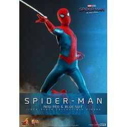 Figura Spider-Man: No Way Home Spider-Man (New Red and Blue Suit) Hot Toys