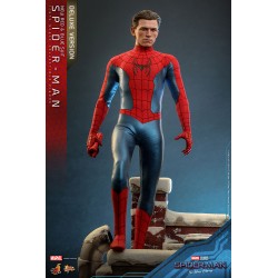 Figura Spider-Man: No Way Home Spider-Man (New Red and Blue Suit) Deluxe Version Hot Toys
