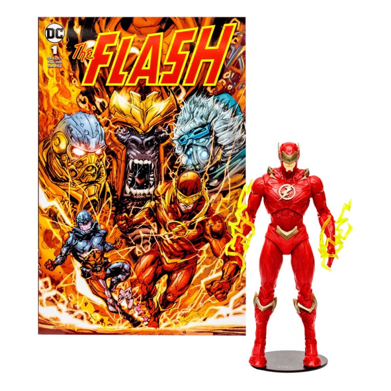 The Flash Barry Allen (The Flash Comic) Page Punchers McFarlane Toys