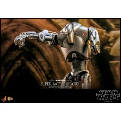 Figura Super Battle Droid Star Wars Episodio II El Ataque de los Clones Hot Toys 1