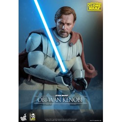 Figura Obi-Wan Kenobi Star Wars Clone Wars Escala 1/6 Hot Toys