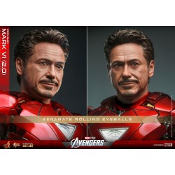 Figura Iron Man Mark VI (2.0) Avengers Escala 1/6 Hot Toys
