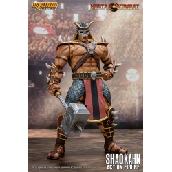 Figura Shao Kahn Mortal Kombat Storm Collectibles Escala 1:12