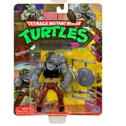 Figura Rocksteady Tortugas Ninja Classic Turtles TMNT