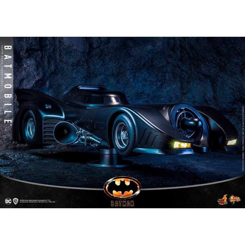 Vehículo Movie Masterpiece Batmóvil Batman 1989  Hot Toys Escala 1:6