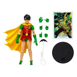 DC Multiverse Figura Robin All-Star Batman & Robin (Dick Grayson) (Gold Label) 18 cm