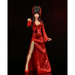 Figura Elvira Mistress Of The Dark con Ropa de Tela Red, Fright, and Boo Neca