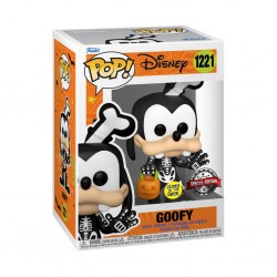 Figura Glow in the Dark Skeleton Goofy Disney POP Funko 1221