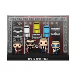 Pack 4 Figuras U2 - Zoo TV Tour 1993 Moments Deluxe Funko Pop 05