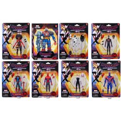 Pack 8 Figuras SpiderMan Across The Spider-Verse Part One Marvel Legends Series