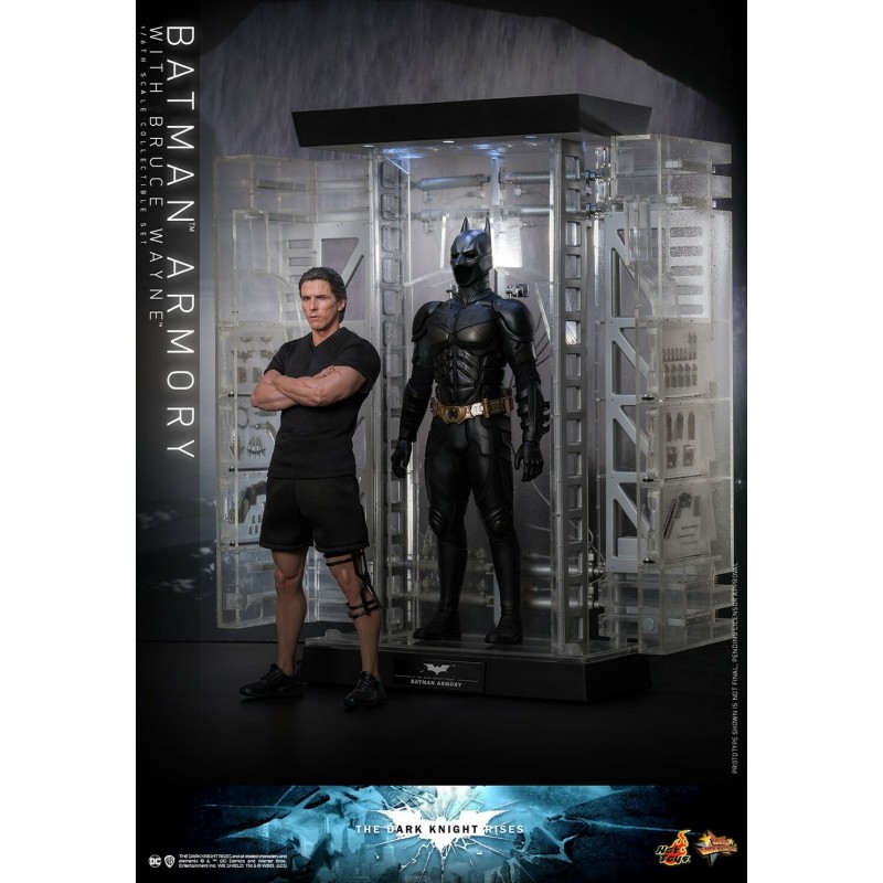 Set Armero Batman con Bruce Wayne Escala 1/6 Hot Toys