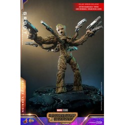 Figura Groot Guardianes de la Galaxia vol. 3 Deluxe Version Escala 1/6 Hot Toys