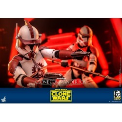 Figura Clone Commander Fox Star Wars Clone Wars Escala 1/6 Hot Toys