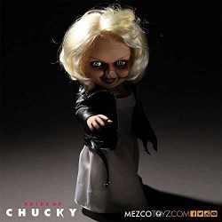 Figura Tiffany Muñeco Diabólico La Novia de Chucky Mezco