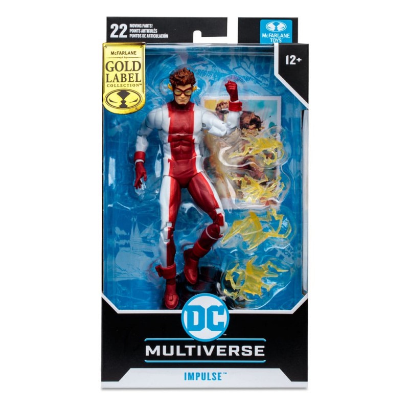 Figura Impulse Flash War Gold Label DC Multiverse McFarlane Toys