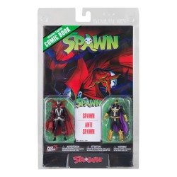 Pack de 2 Figuras & Cómic Spawn & Anti-Spawn (Spawn #1) McFarlane Toys