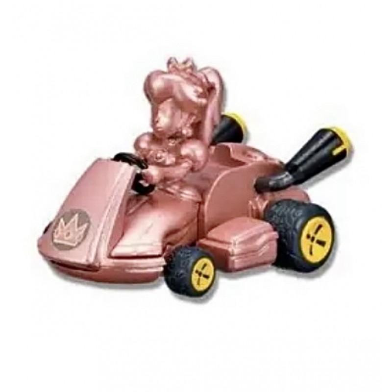 Figura Princesa Peach Rosa Mario Kart Pull Back Series 2 Nintendo