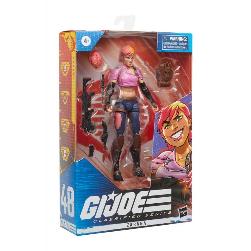 Figura Zarana  2023 G.I. Joe Classified Series Hasbro