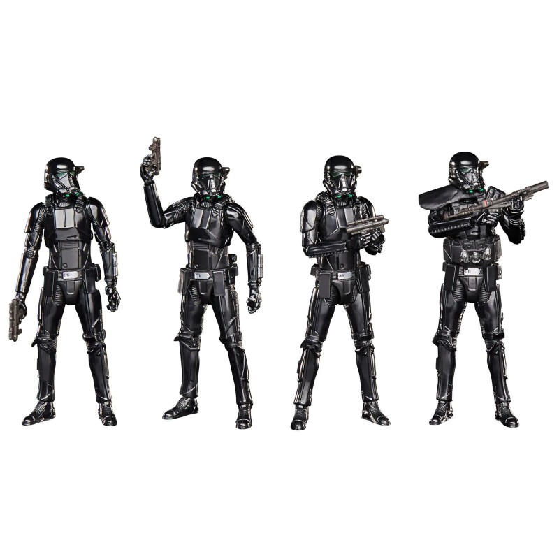 Pack 4 Figuras Imperial Death Trooper Star Wars The Vintage Collection