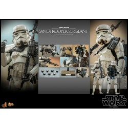 Figura Sandtrooper Sergeant Star Wars: A New Hope Escala 1:6 Hot Toys