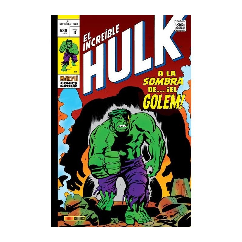 Marvel Gold El Increíble Hulk 3 A la sombra de... ¡El Gólem!