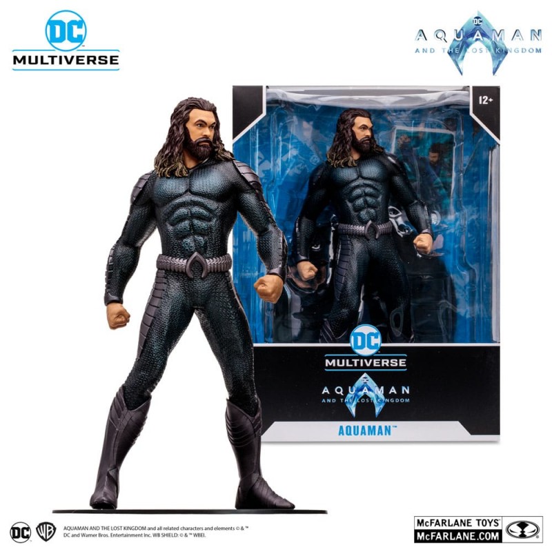 Figura Megafig Aquaman y el Reino Perdido DC Multiverse 30 Cmts McFarlane Toys