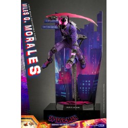 Figura Miles G. Morales  Spider-Man: Cruzando el Multiverso Escala 1/6 Hot Toys
