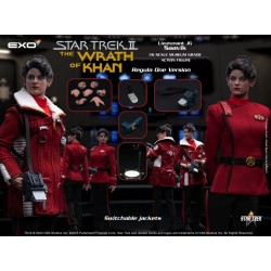 Figura Lt. Saavik Kobayashi Regula One Version Star Trek: The Wrath of Khan Escala 1:6 Exo-6