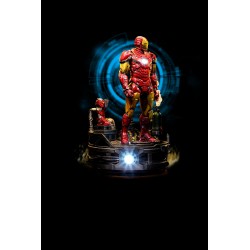 Estatua Iron Man Unleashed Deluxe Escala 1/10 Iron Studios